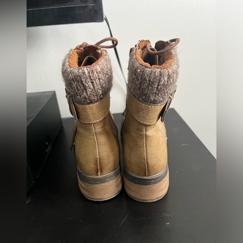 Sugar brand combat style women’s boots / SIZE 9 - Picture 2 of 7